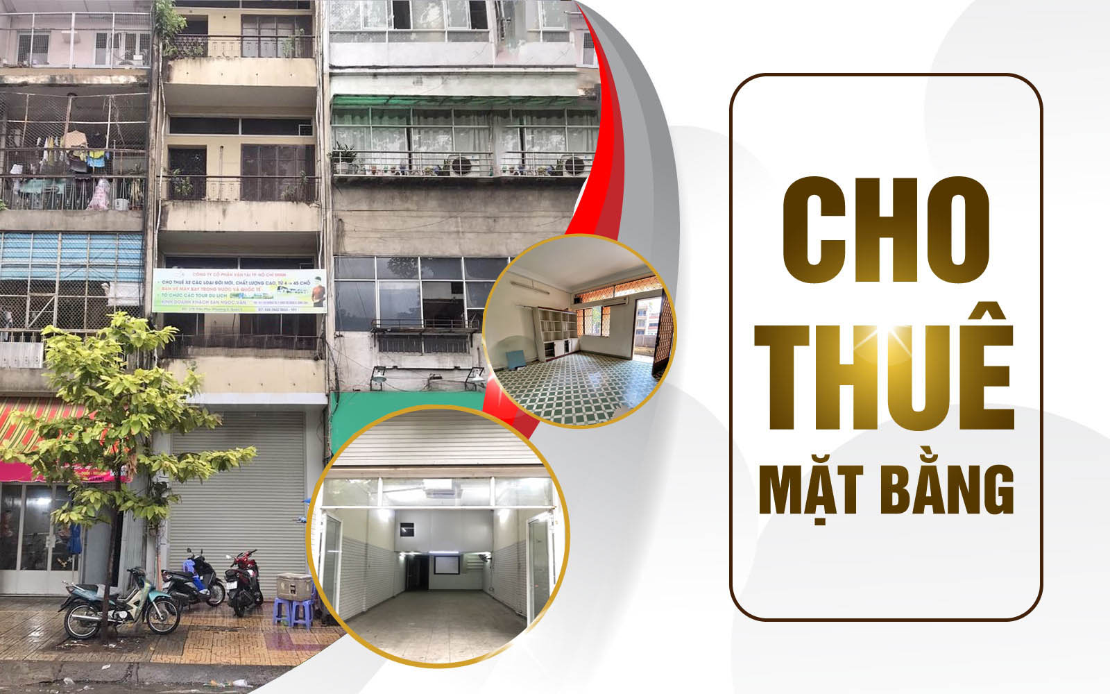 Cho thuê nhà mặt tiền Trần Phú phường 3 Quận 5. Đoạn 2 chiều 